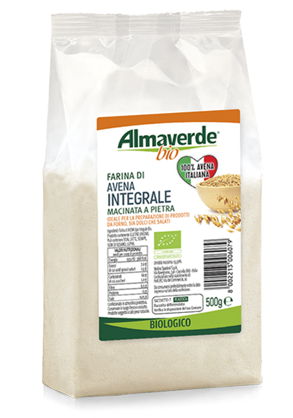 Molino Spadoni - Farina Bio di Avena Integrale macinata a pietra