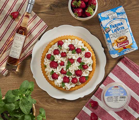 Molino Spadoni ricetta per la realizzazione della Crostata di fragole